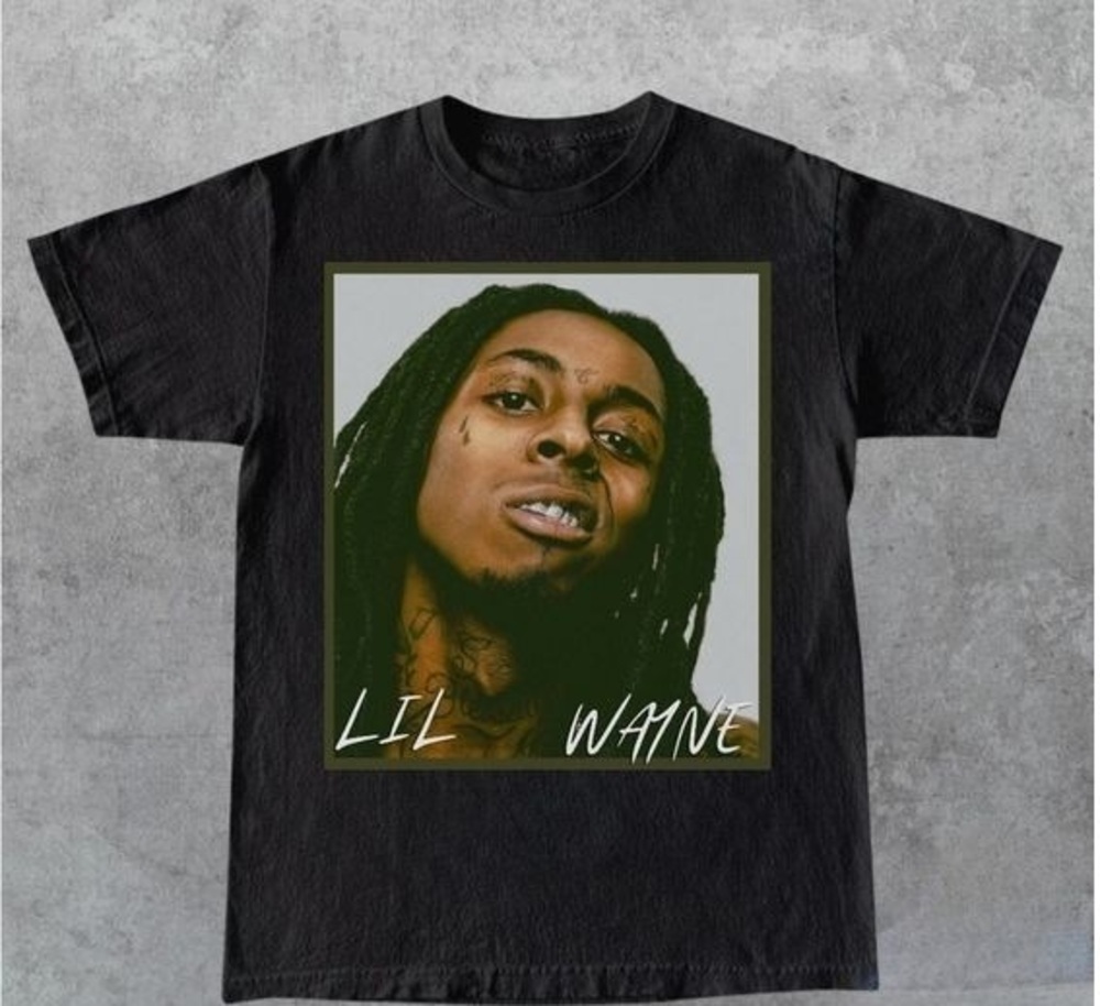 New Lil Wayne Print Gildan T-Shirt